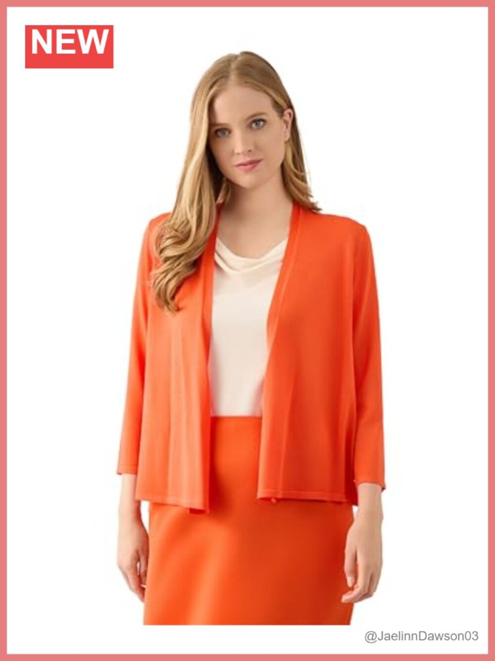 Long Sleeve Knit Cardigan Polyester Blend Women's Sweater